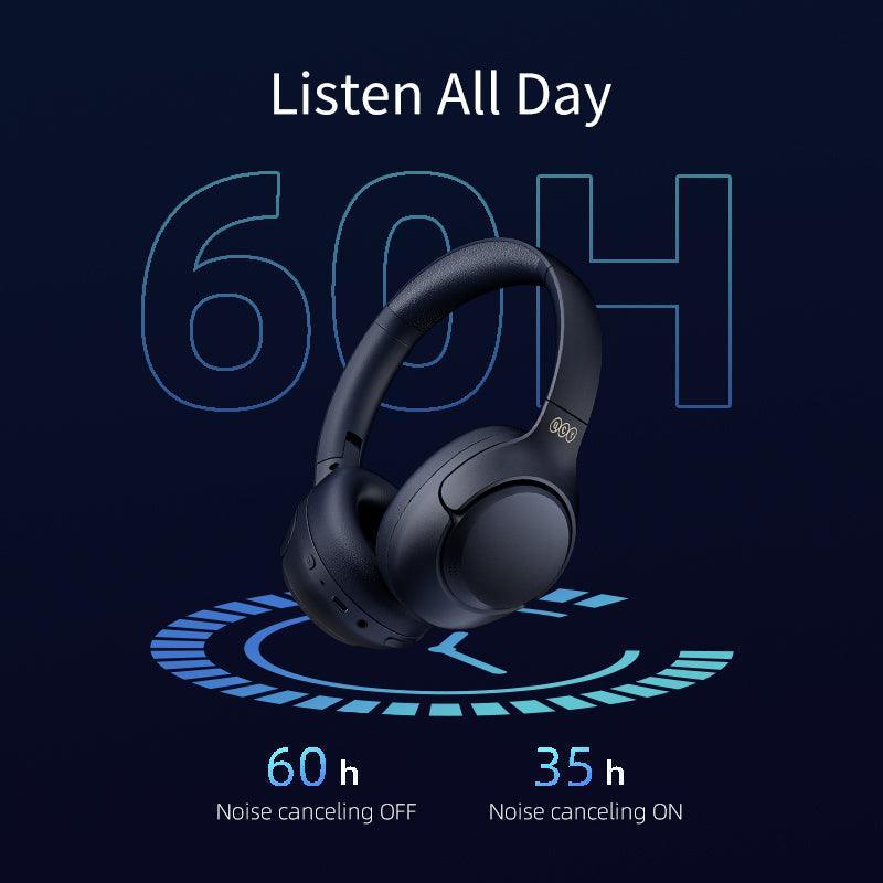 Бездротові навушники QCY H3 з гібридним шумозаглушенням та Hi-Res Audio